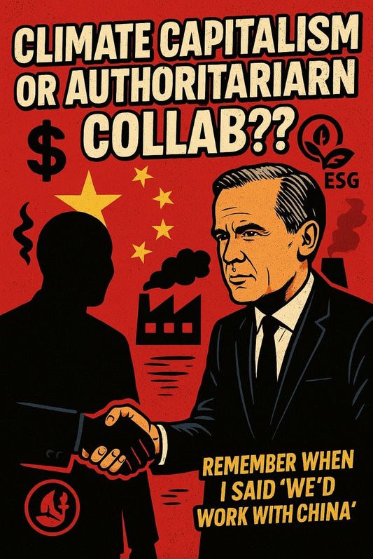 Mark Carney Collaborating with the Chinese to take over the economy
